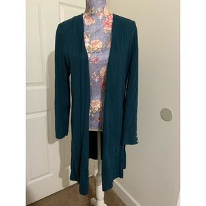 Navy Talbots sweater cardigan